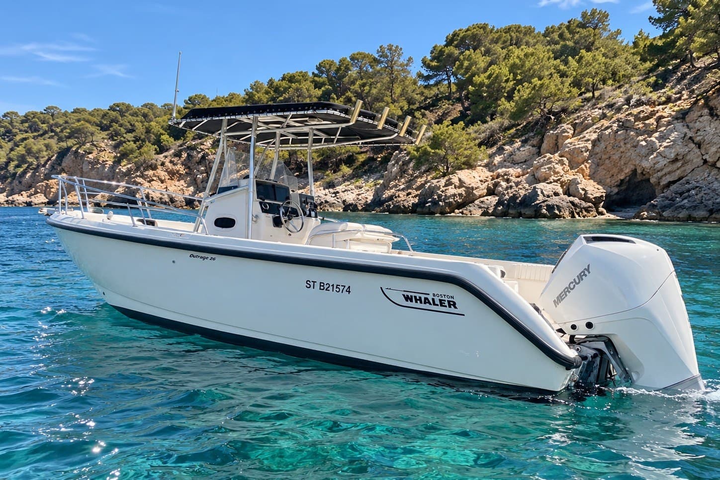 Boston Whaler 26 Outrage · 2000 en venta en Costa Azul